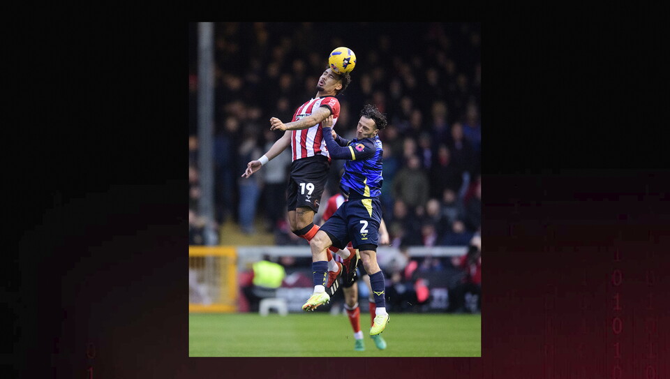 A match action photo from City’s home game against Doncaster Rovers.