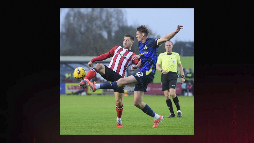 A match action photo from City’s home game against Doncaster Rovers.