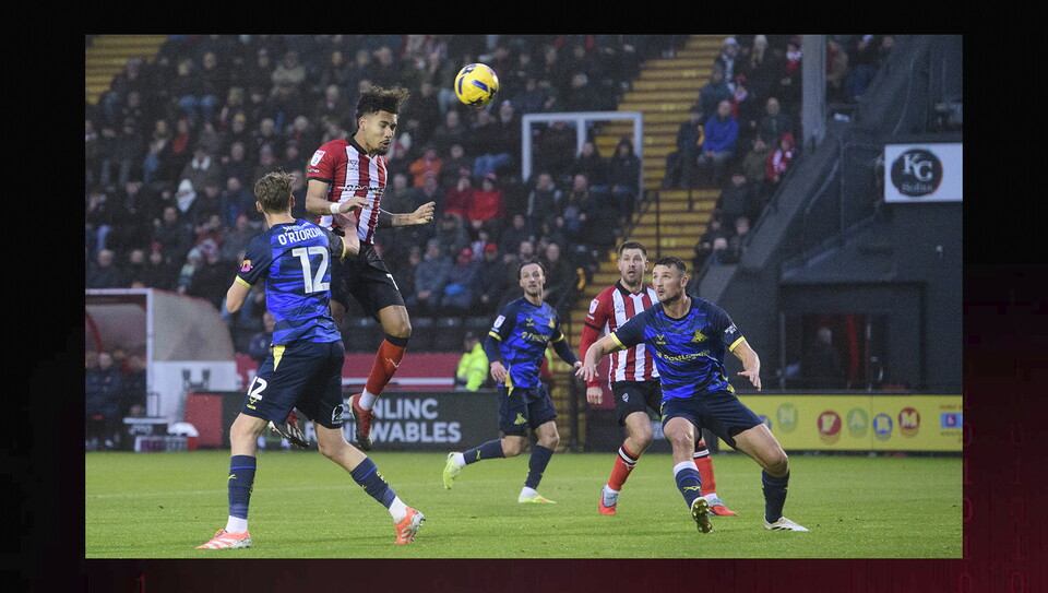 A match action photo from City’s home game against Doncaster Rovers.