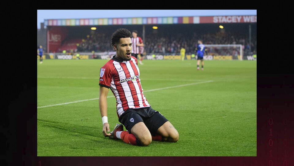 A match action photo from City’s home game against Doncaster Rovers.