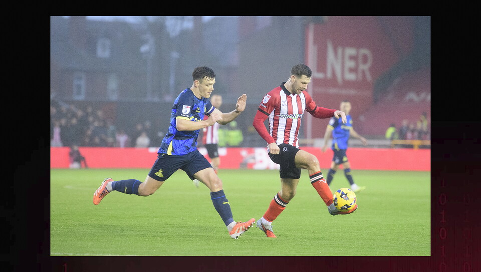 A match action photo from City’s home game against Doncaster Rovers.