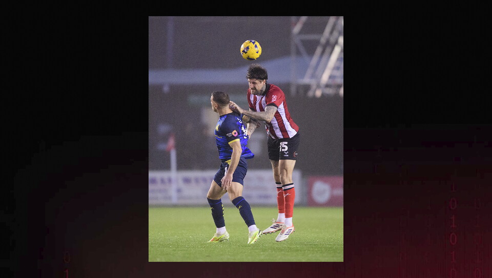 A match action photo from City’s home game against Doncaster Rovers.
