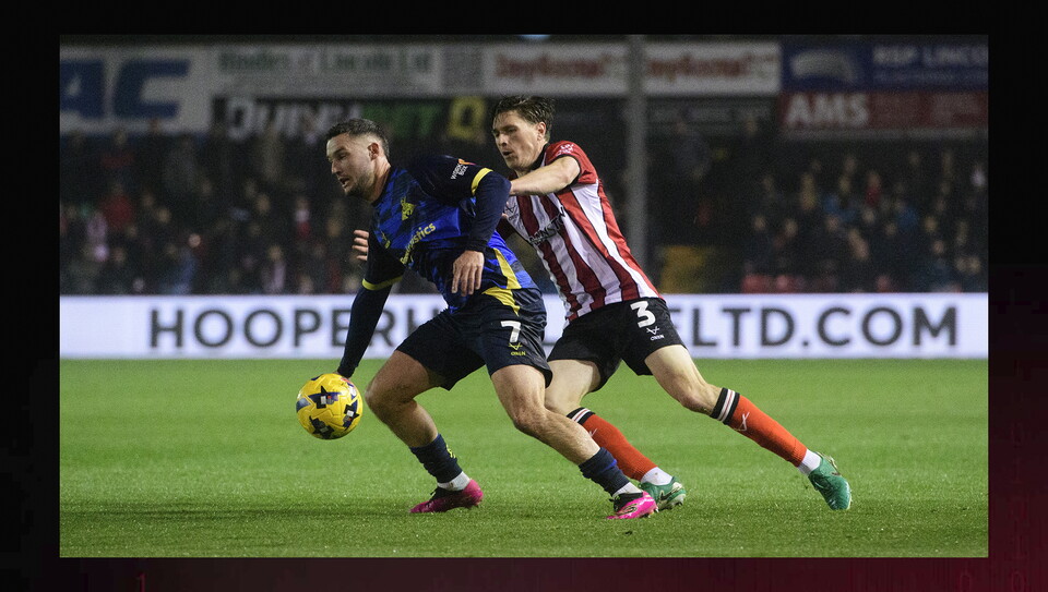 A match action photo from City’s home game against Doncaster Rovers.