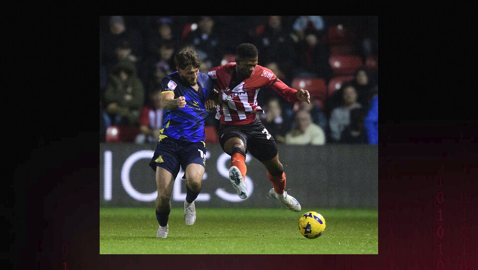 A match action photo from City’s home game against Doncaster Rovers.