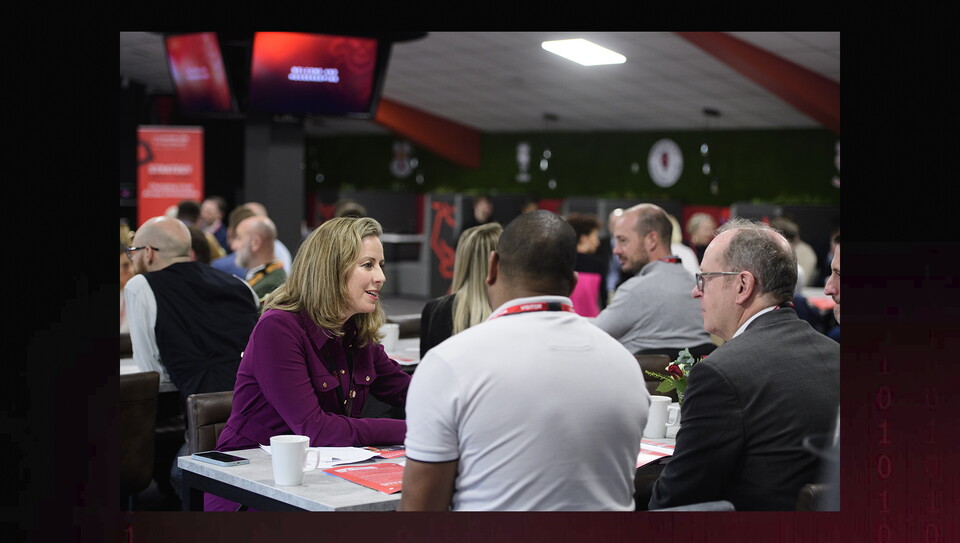 Lincoln City Foundation’s 2025-2030 strategy launch event at the Branston Legends Lounge, LNER Stadium, Lincoln.
