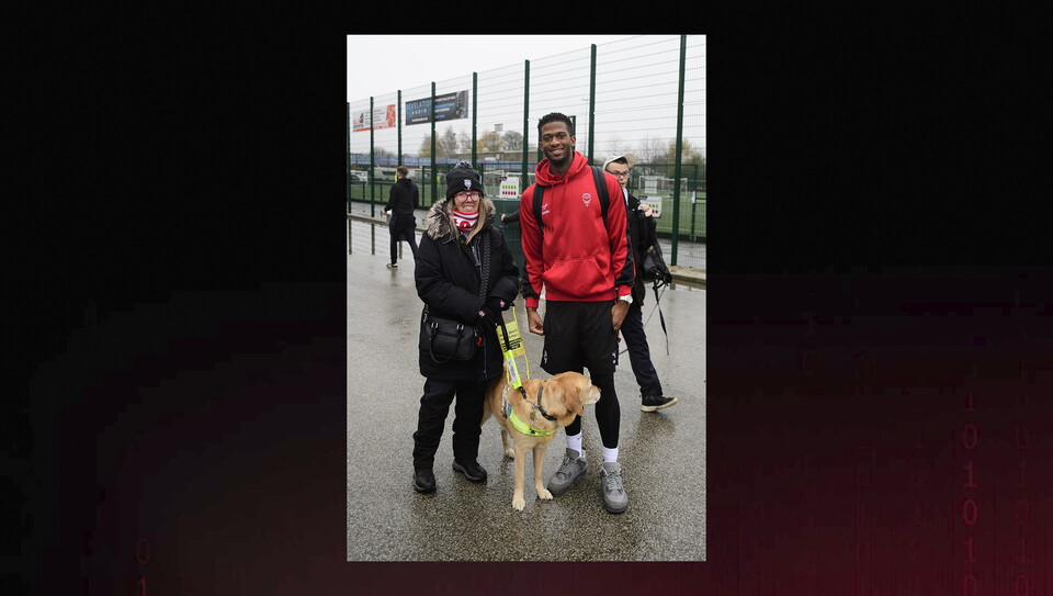 A fans image from City’s 1-0 win over Port Vale