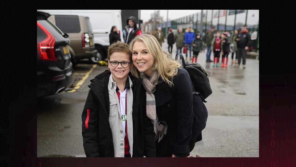 A fans image from City’s 1-0 win over Port Vale
