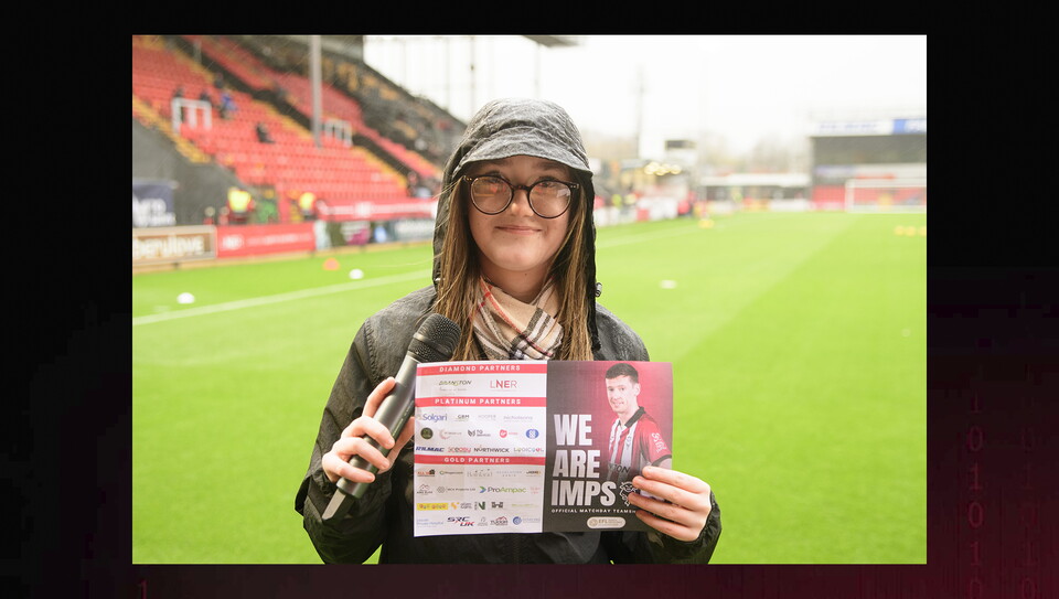 A fans image from City’s 1-0 win over Port Vale