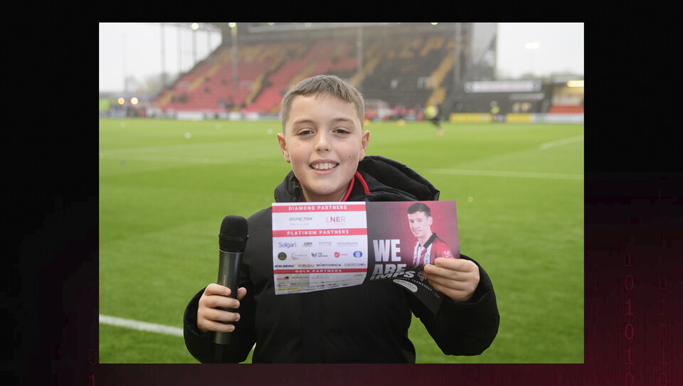 A fans image from City’s 1-0 win over Port Vale