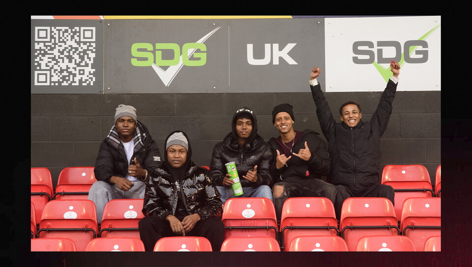 A fans image from City’s 1-0 win over Port Vale