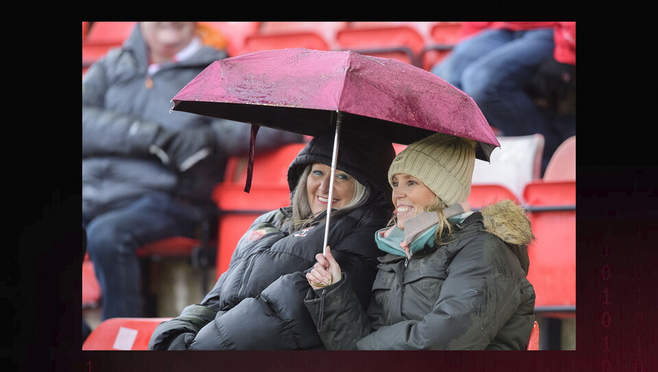 A fans image from City’s 1-0 win over Port Vale