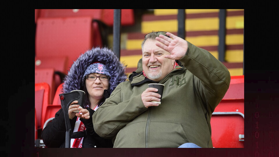 A fans image from City’s 1-0 win over Port Vale