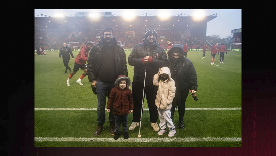 A fans image from City’s 1-0 win over Port Vale