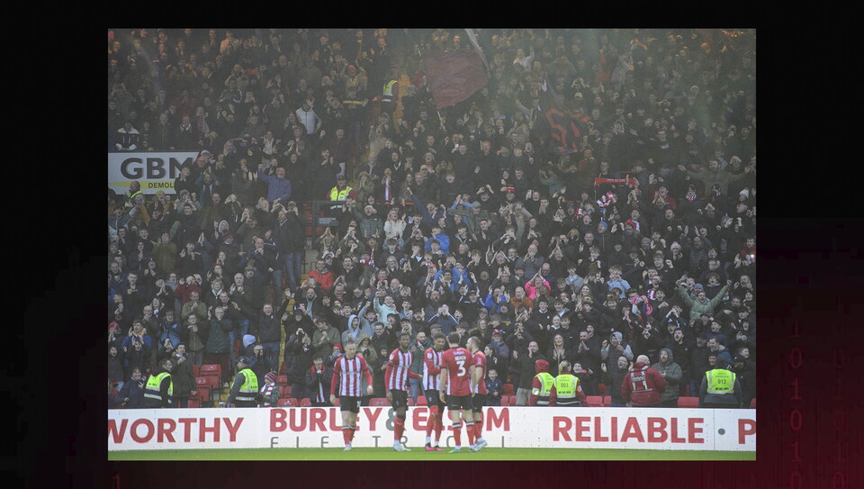 A fans image from City’s 1-0 win over Port Vale