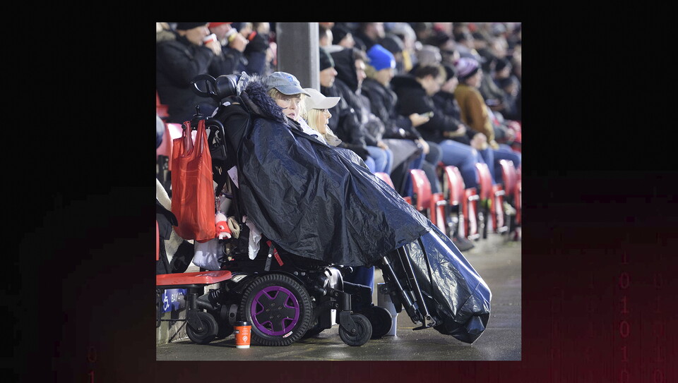 A fans image from City’s 1-0 win over Port Vale