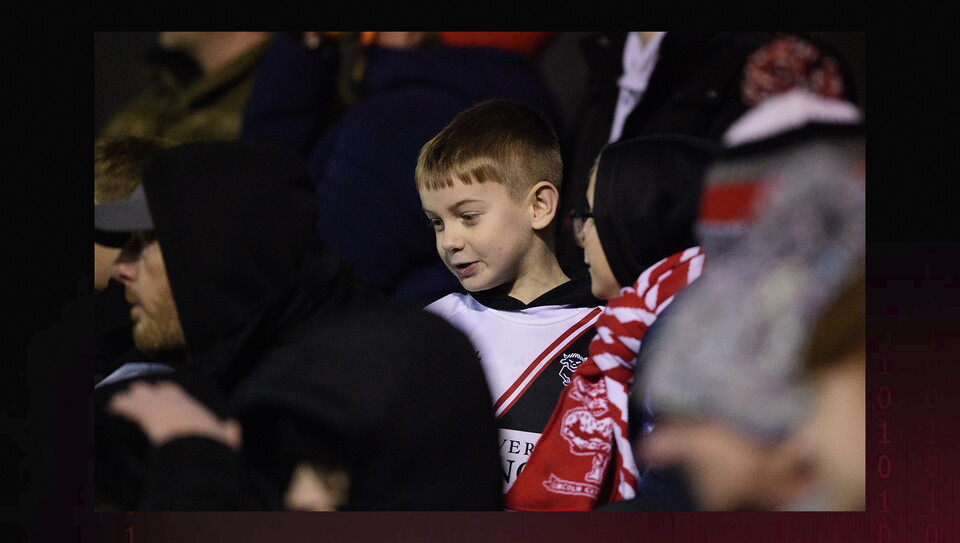 A fans image from City’s 1-0 win over Port Vale