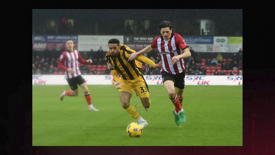 A match image from City’s 1-0 win over Port Vale