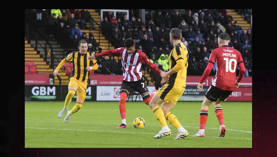 A match image from City’s 1-0 win over Port Vale