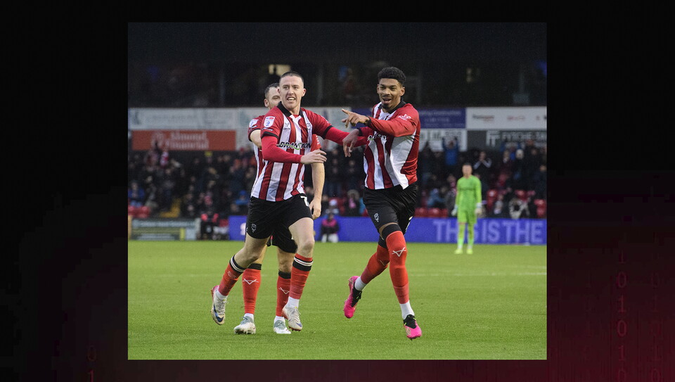 A match image from City’s 1-0 win over Port Vale