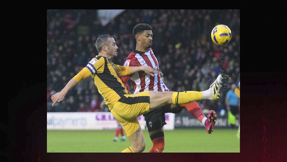 A match image from City’s 1-0 win over Port Vale