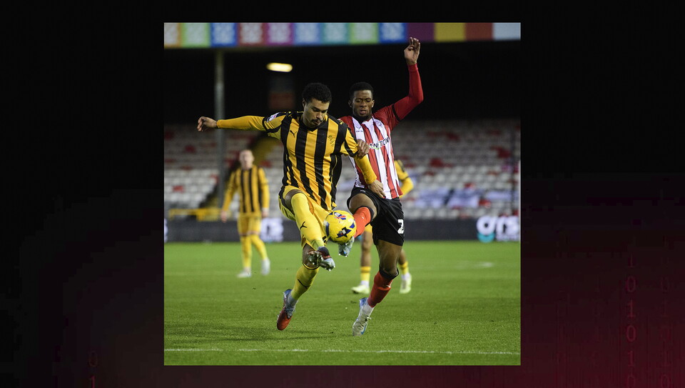 A match image from City’s 1-0 win over Port Vale