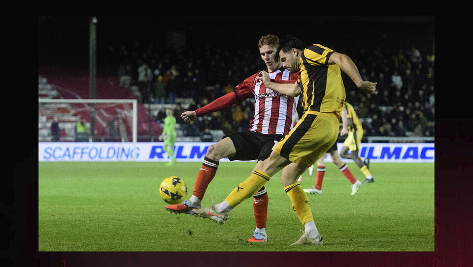 A match image from City’s 1-0 win over Port Vale