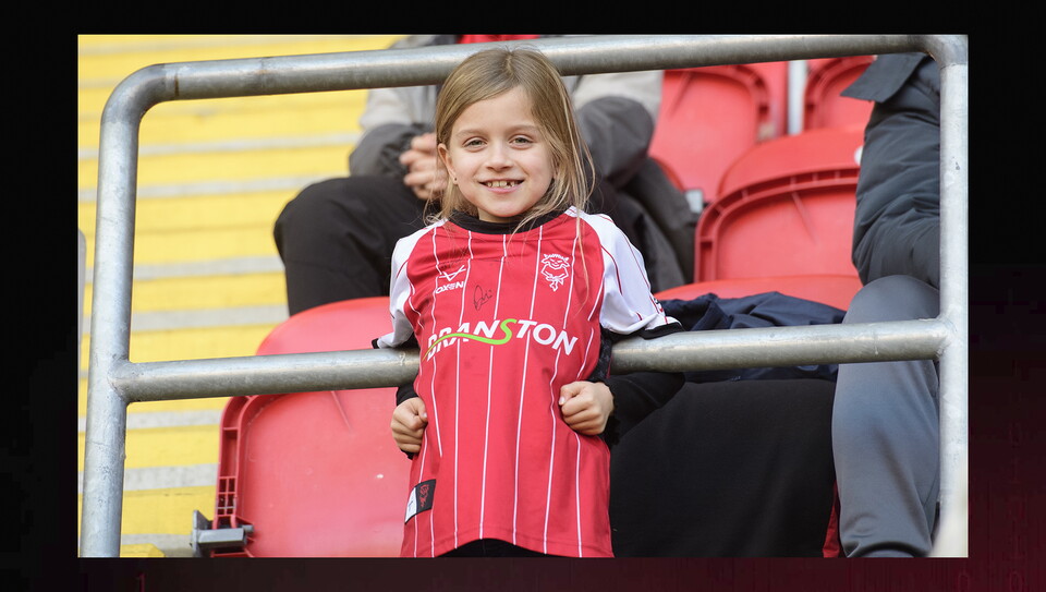 A fans image from City's away game at Rotherham United