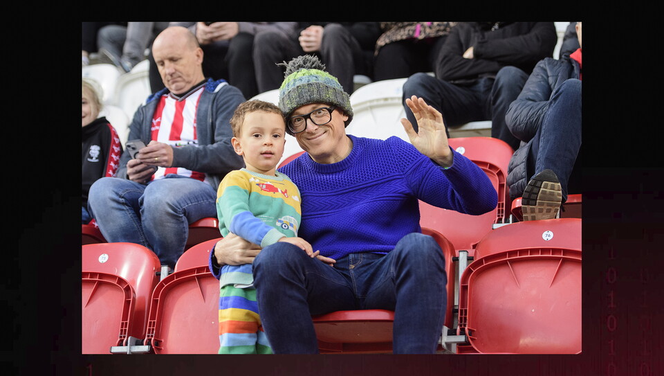 A fans image from City's away game at Rotherham United