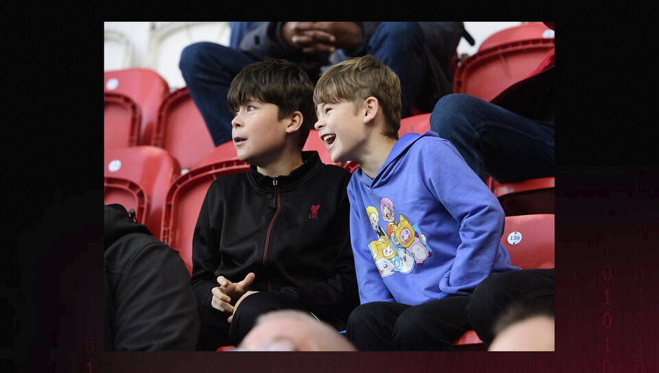 A fans image from City's away game at Rotherham United