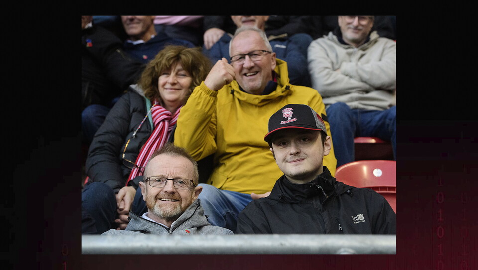 A fans image from City's away game at Rotherham United