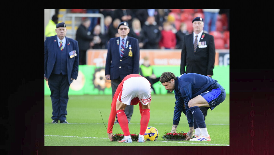 A match image from City's away game at Rotherham United