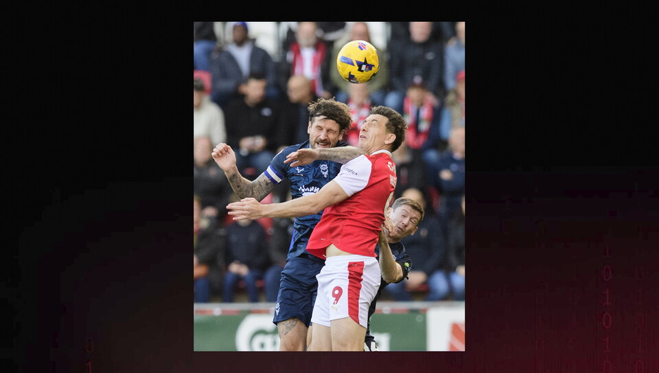A match image from City's away game at Rotherham United