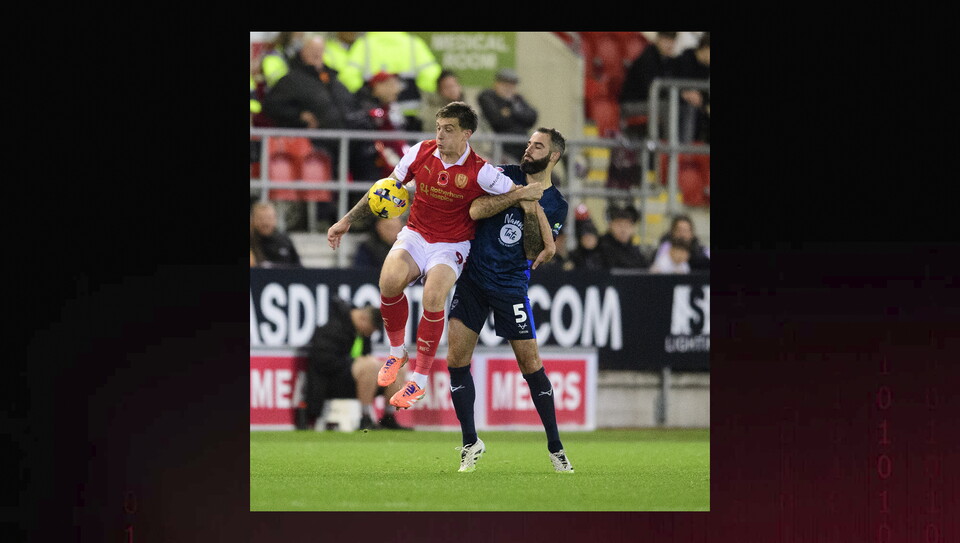 A match image from City's away game at Rotherham United