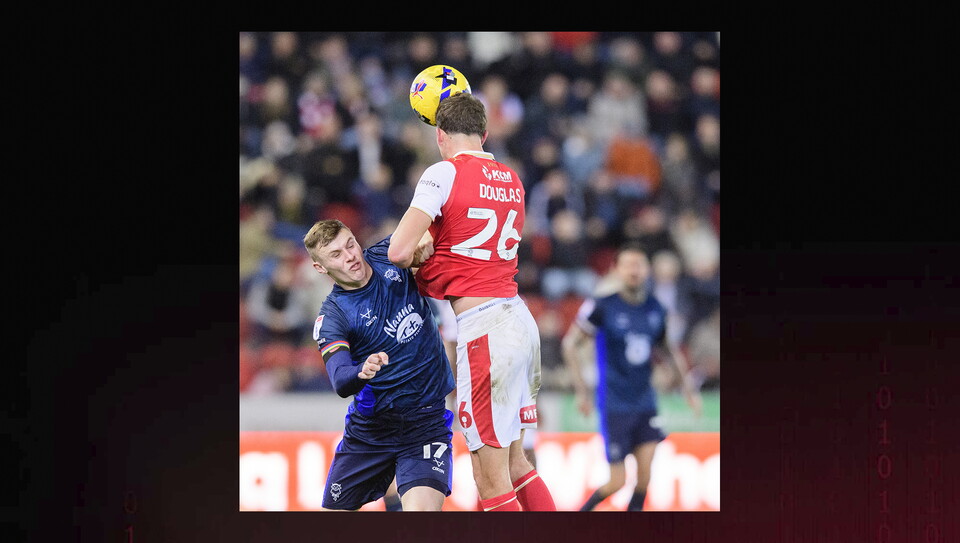 A match image from City's away game at Rotherham United