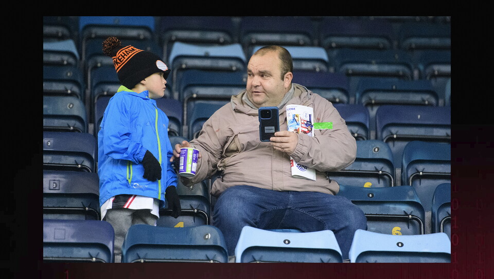 A fans image from City’s away game at Wycombe Wanderers