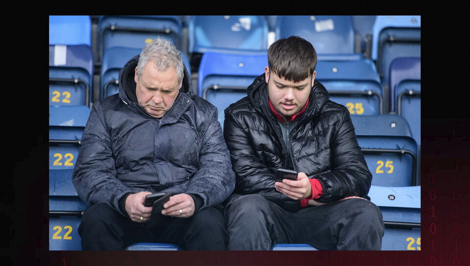 A fans image from City’s away game at Wycombe Wanderers