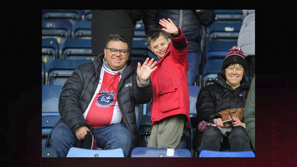 A fans image from City’s away game at Wycombe Wanderers