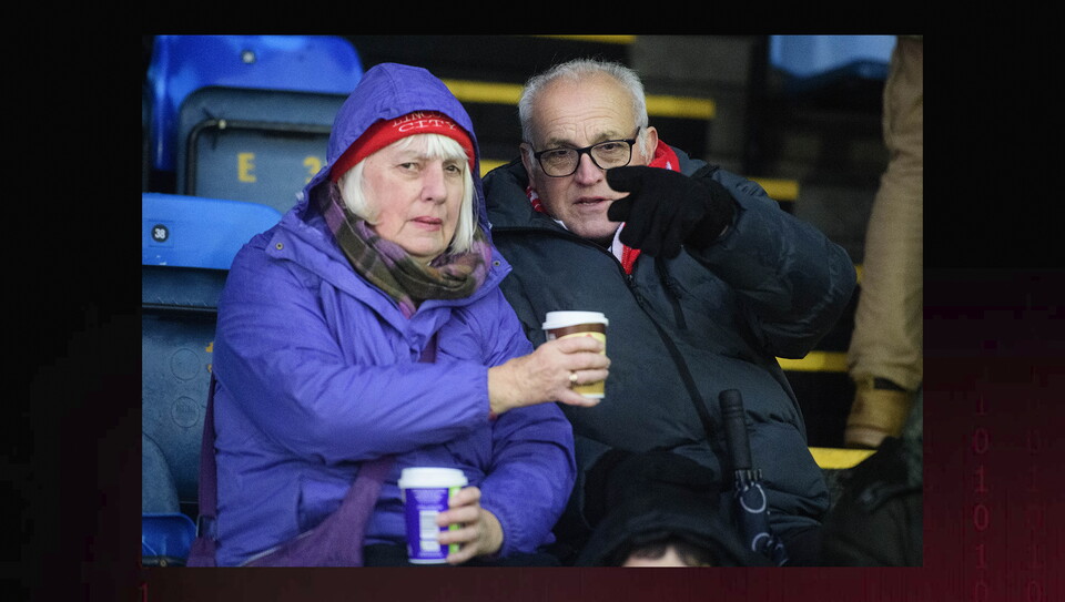 A fans image from City’s away game at Wycombe Wanderers