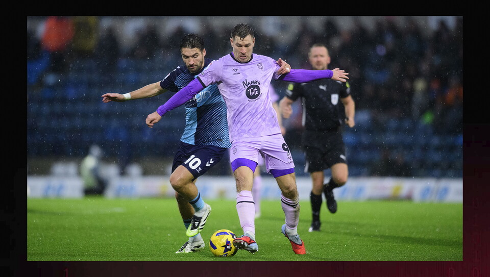 A match image from City’s away game at Wycombe Wanderers