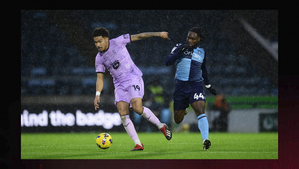 A match image from City’s away game at Wycombe Wanderers