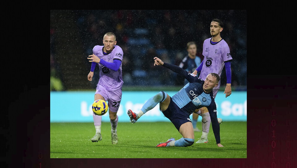 A match image from City’s away game at Wycombe Wanderers