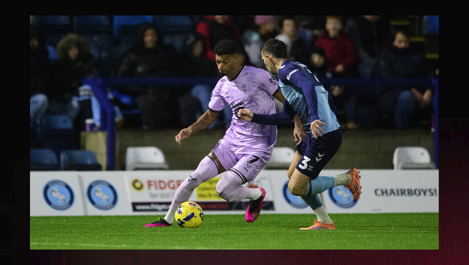 A match image from City’s away game at Wycombe Wanderers