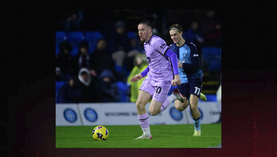 A match image from City’s away game at Wycombe Wanderers