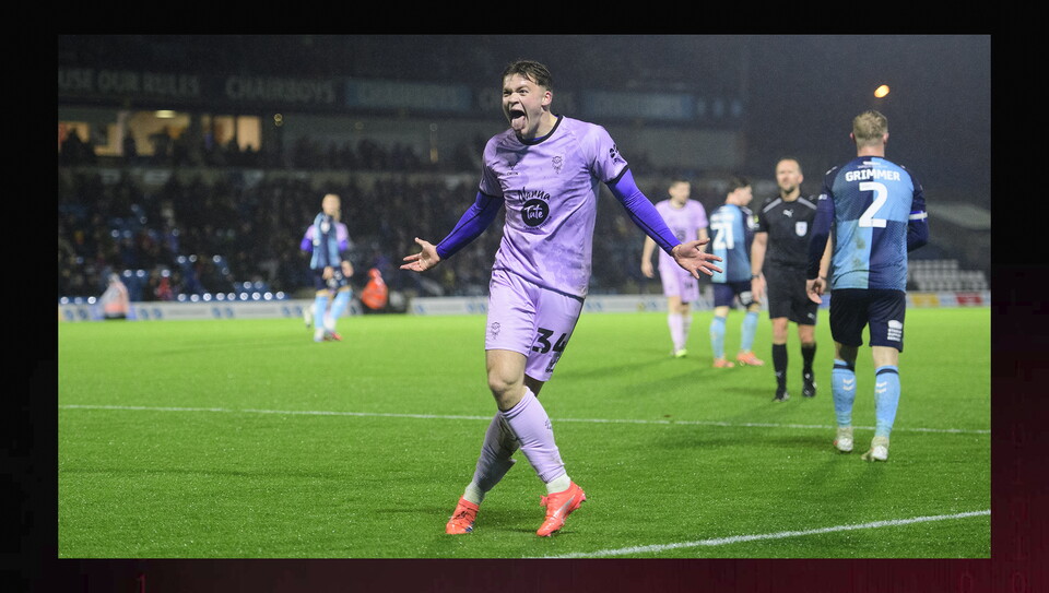 A match image from City’s away game at Wycombe Wanderers
