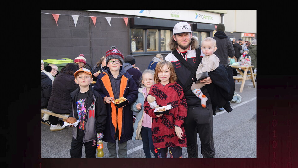 Lincoln City’s 2025 fireworks display, with ProAmpac, at LNER Stadium, Lincoln.