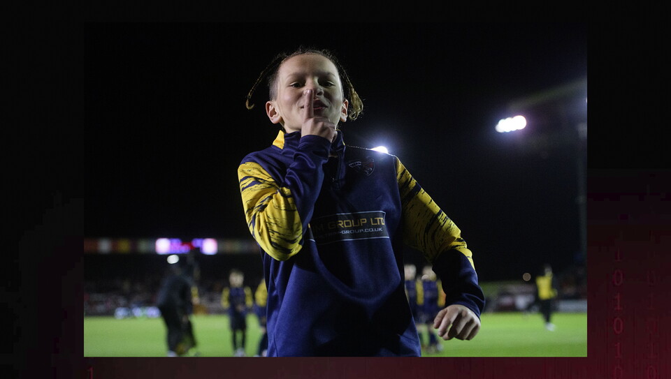 A matchday experience photo from City’s win over Barnsley