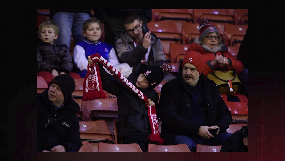 A fans image from City’s 2-0 win at Barnsley