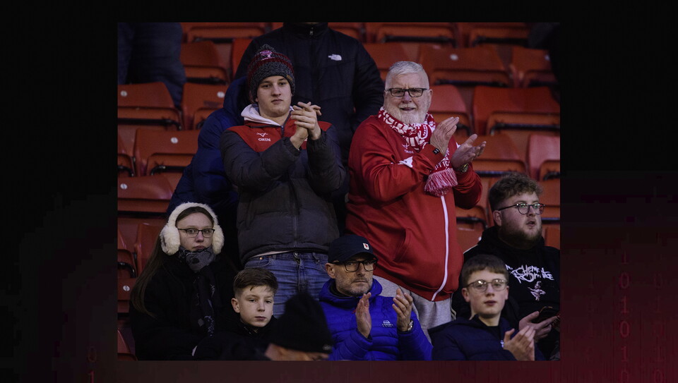 A fans image from City’s 2-0 win at Barnsley