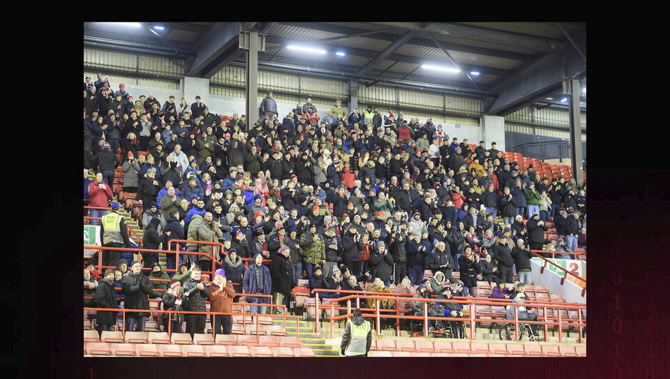 A fans image from City’s 2-0 win at Barnsley