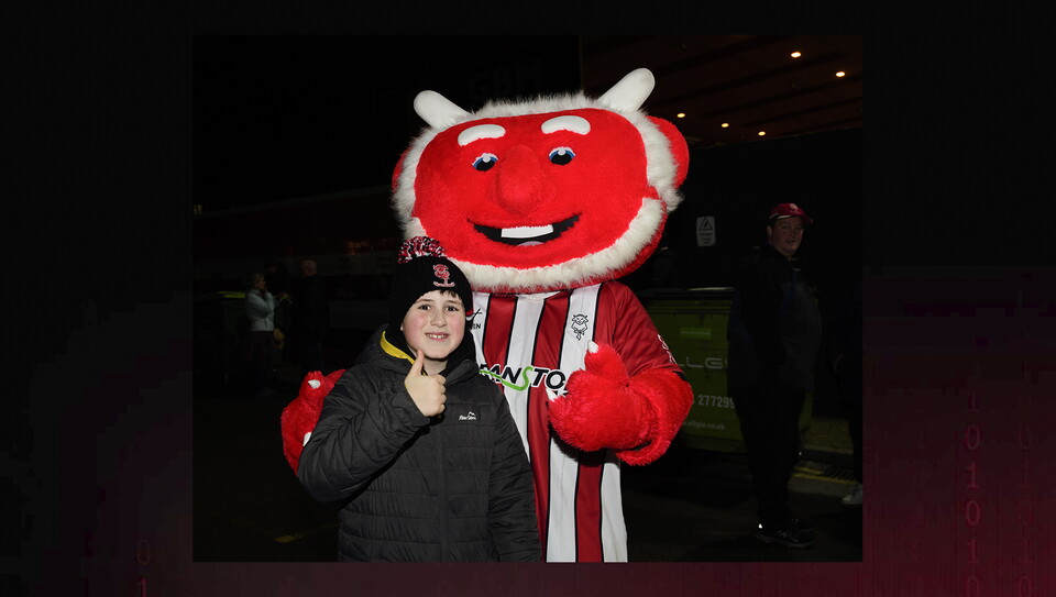 A fans image from City’s game vs Barnsley